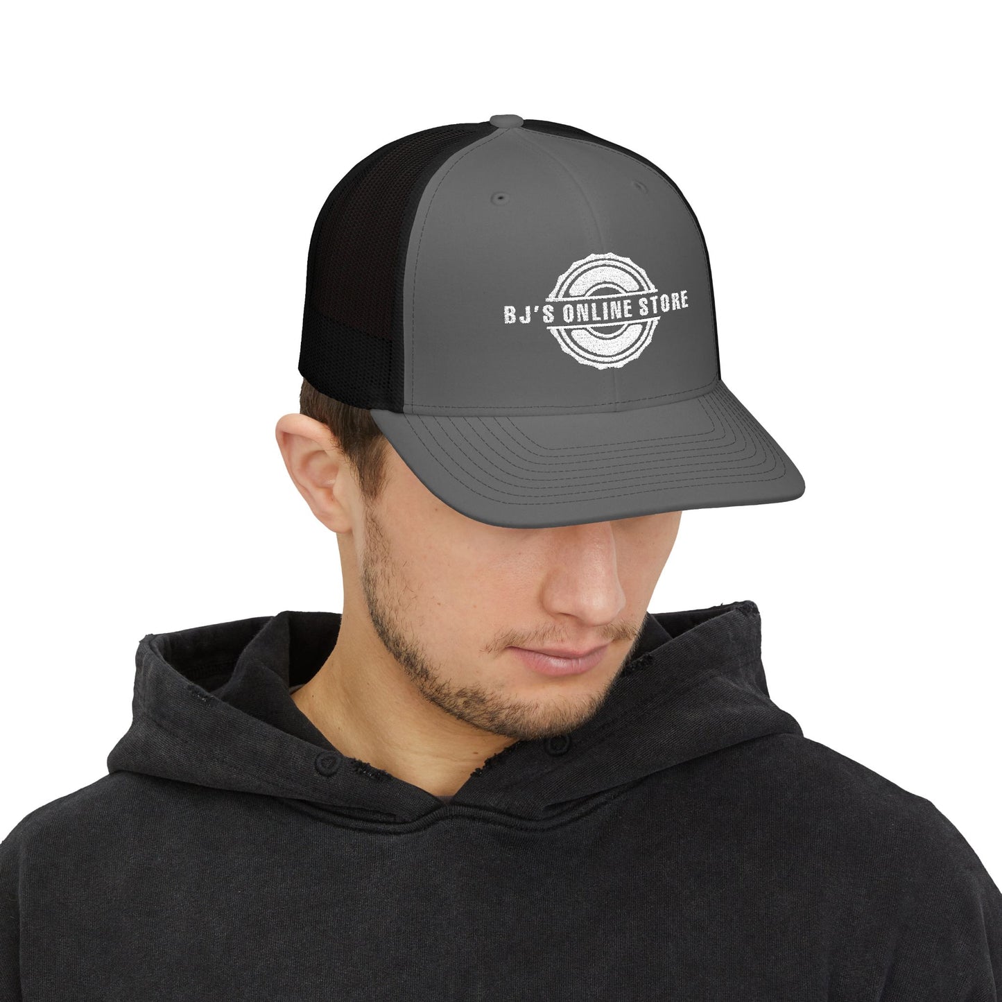Custom Embroidered Snapback Trucker Cap - Perfect for Casual Outings & Outdoor Events
