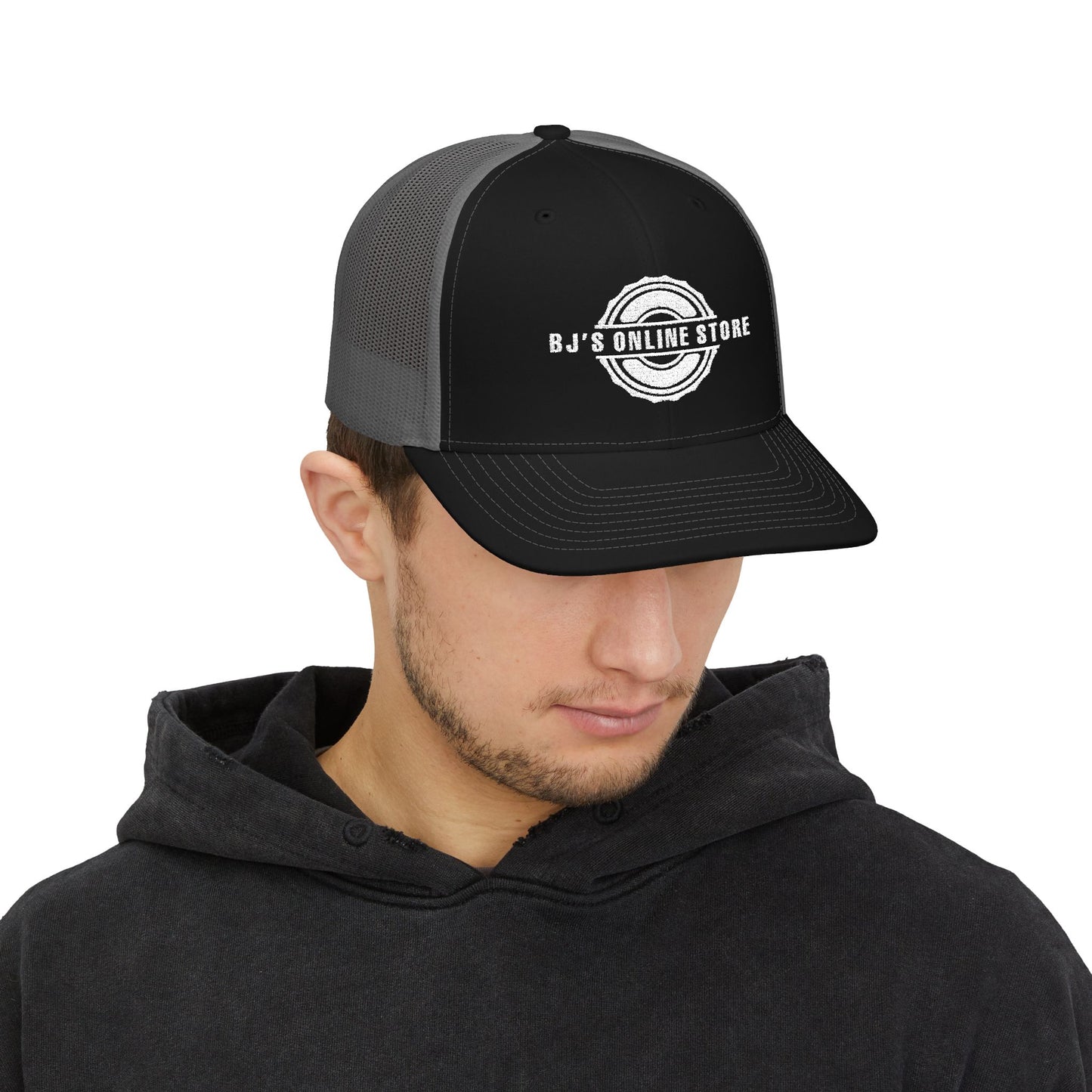 Custom Embroidered Snapback Trucker Cap - Perfect for Casual Outings & Outdoor Events