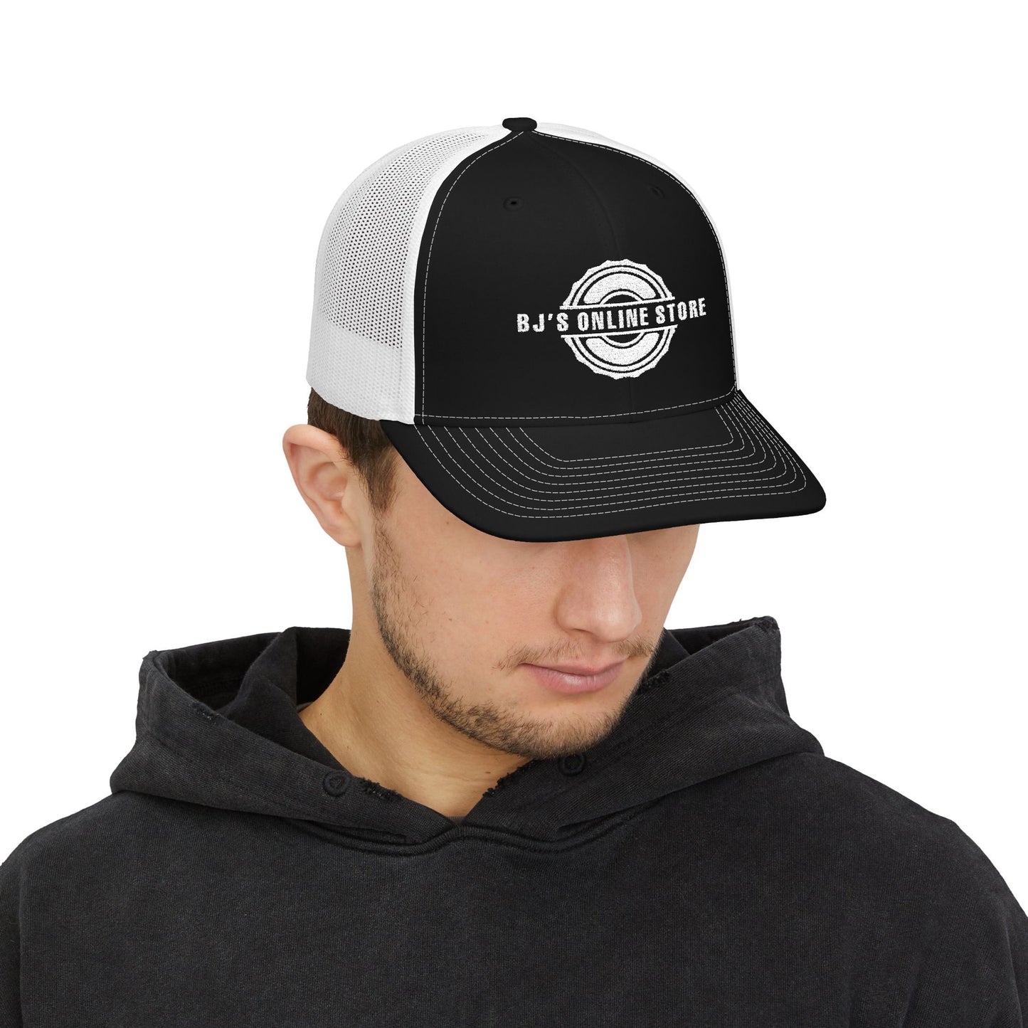 Custom Embroidered Snapback Trucker Cap - Perfect for Casual Outings & Outdoor Events