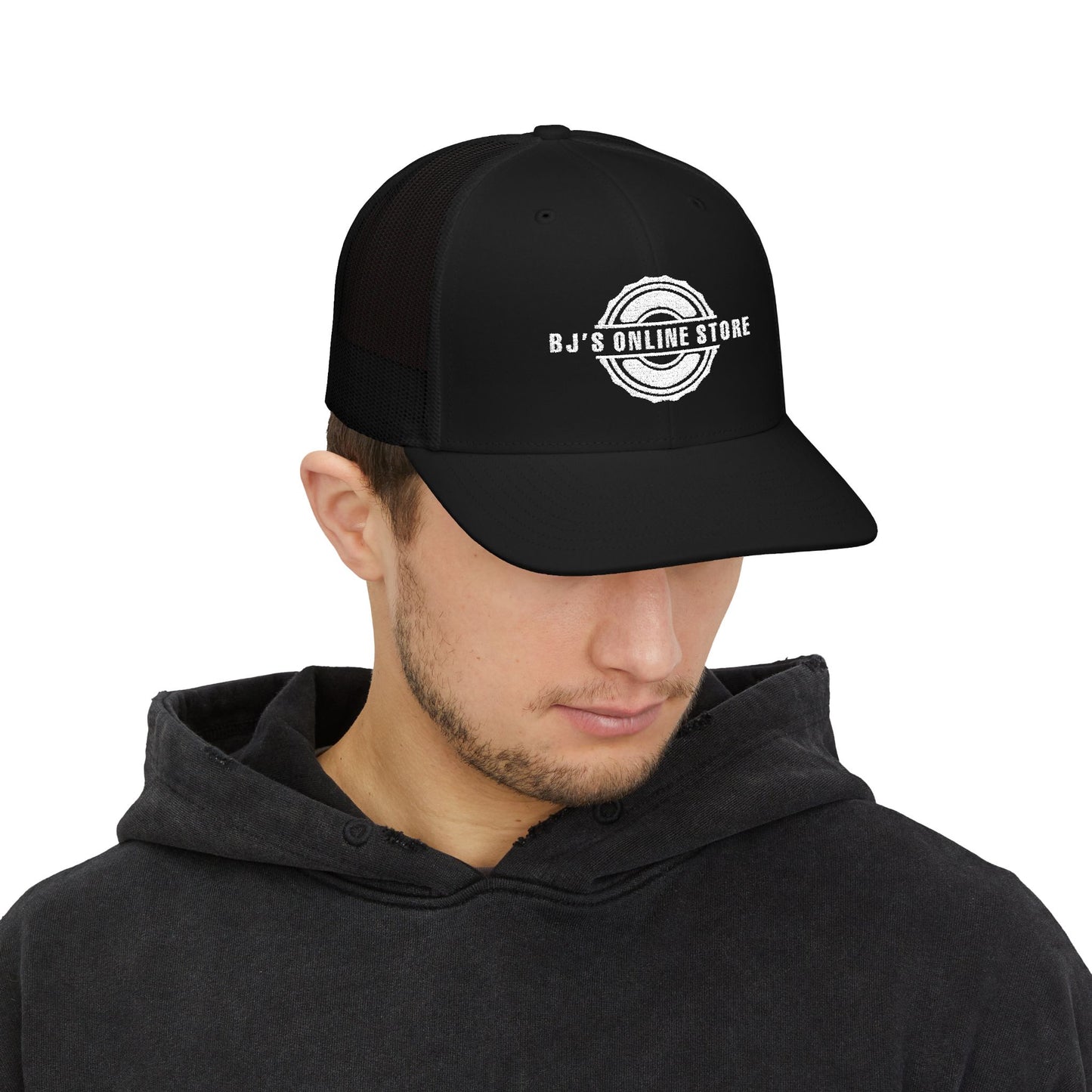 Custom Embroidered Snapback Trucker Cap - Perfect for Casual Outings & Outdoor Events