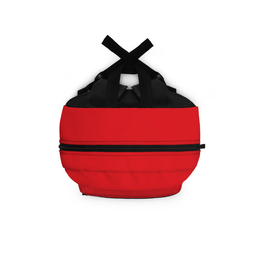 Stylish Red Backpack - Perfect for School, Travel & Everyday Use