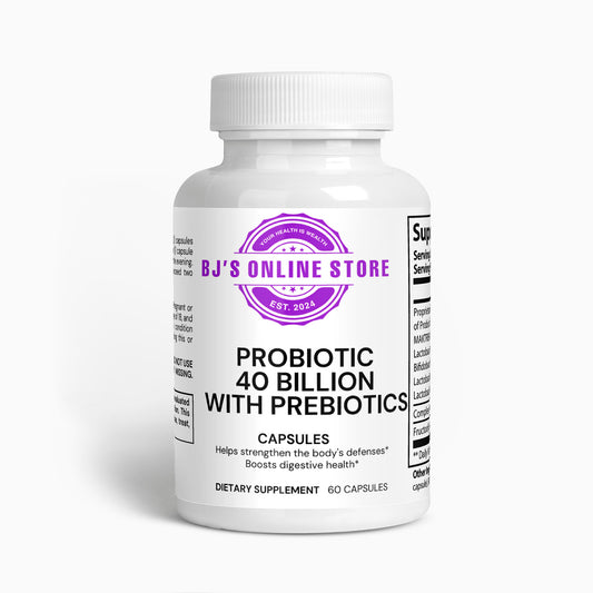 Probiotic 40 Billion with Prebiotics