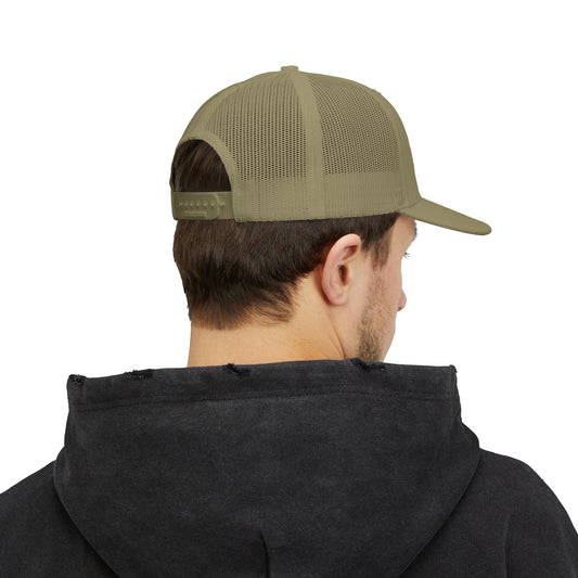 Custom Embroidered Snapback Trucker Cap - Perfect for Everyday Style