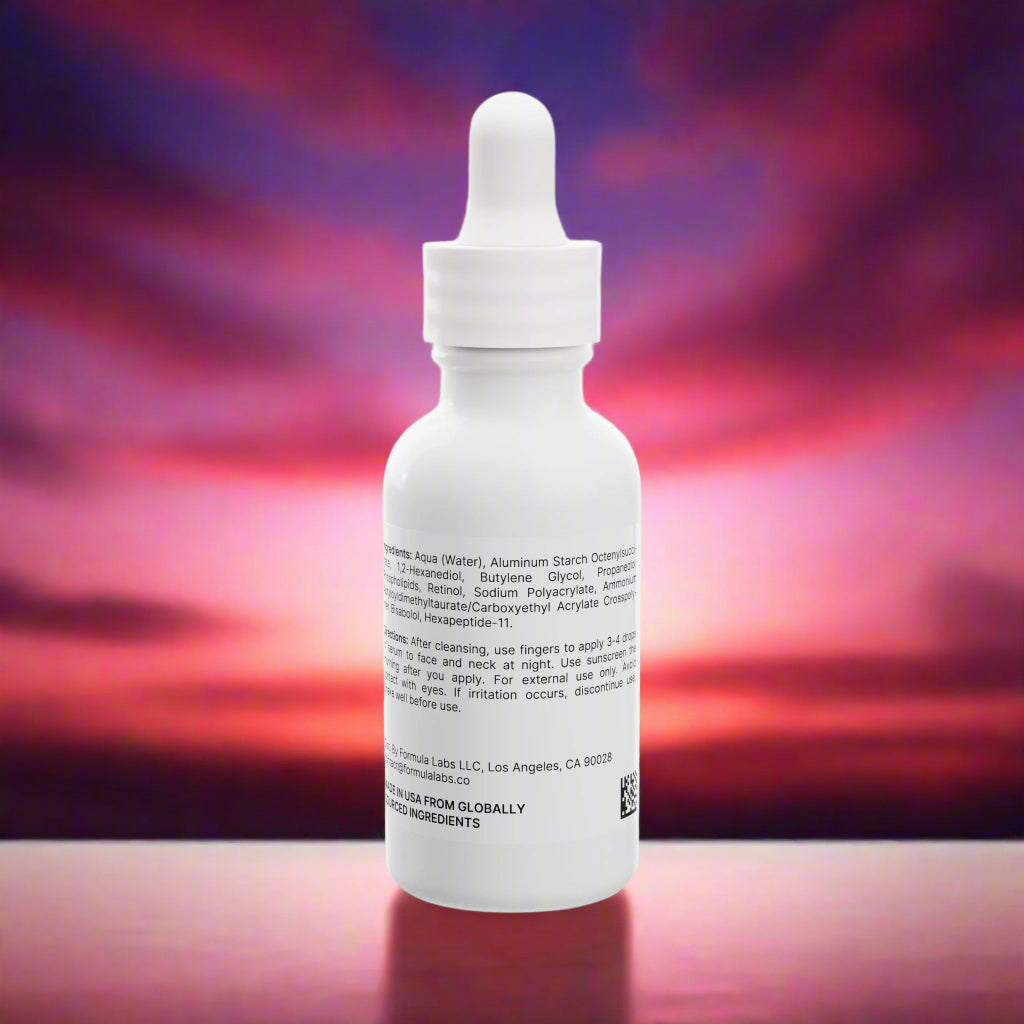 Retinol and Peptide Face Serum, 1oz