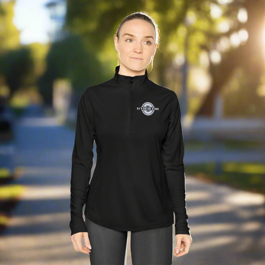 ladies quarter zip pullover