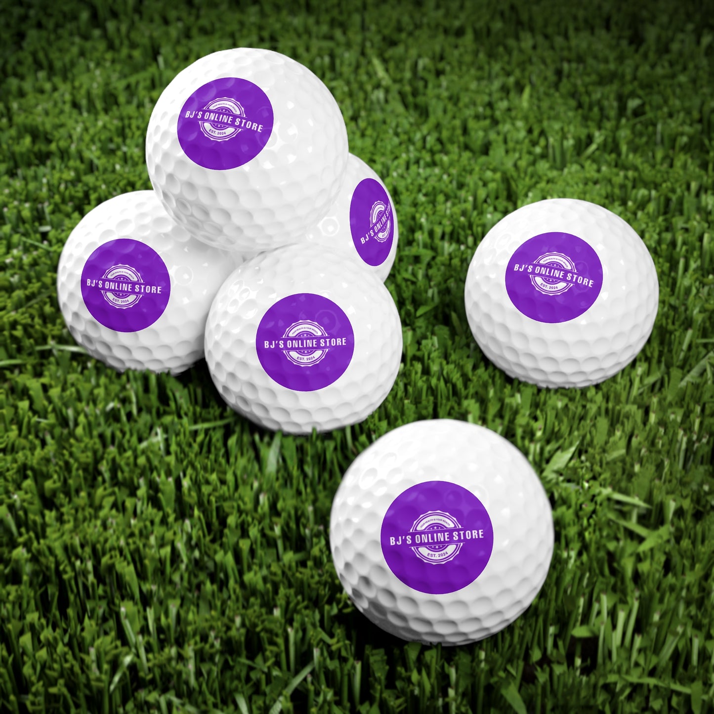 Golf Balls, 6pcs image 1